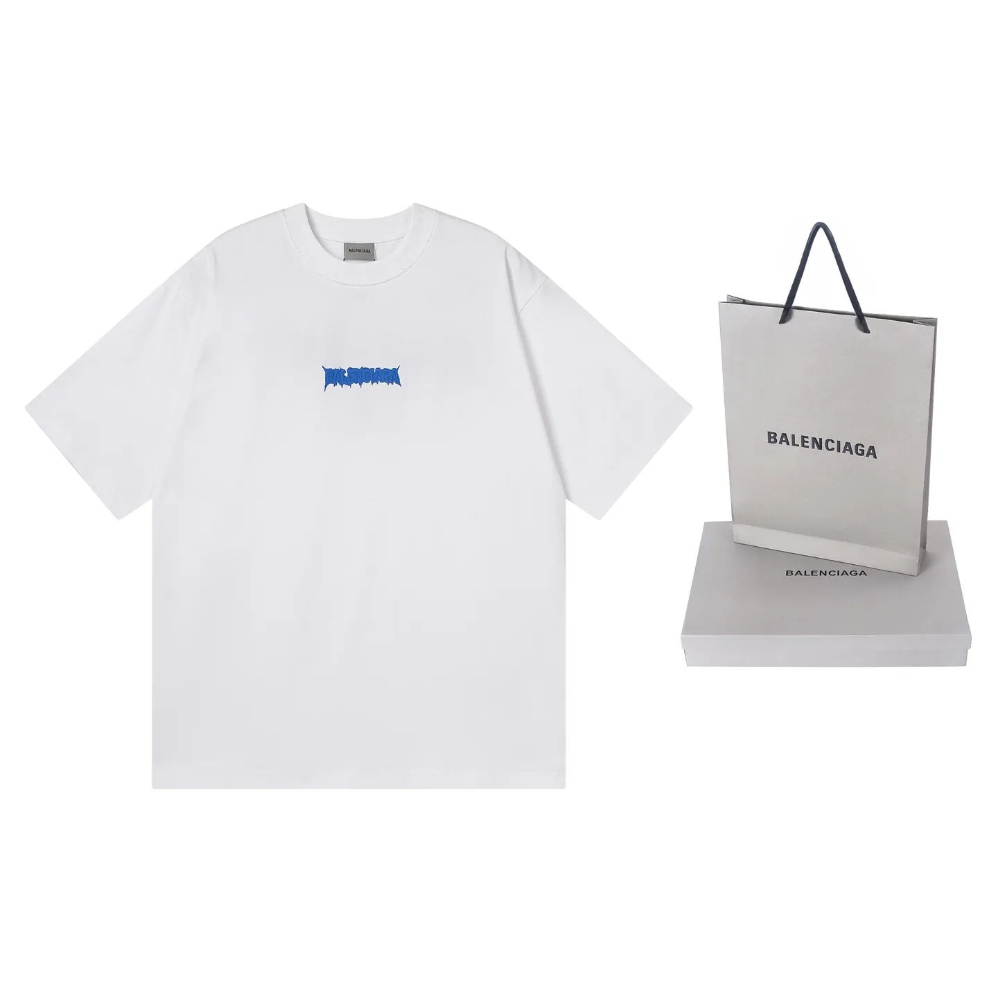 【 . Quality】BALENCI*GA/ .SS 26 New Arrival T 。 . Authentic ， 。 ZP 。 260 ， . ， ，。 。 。 。 ， 。 OS . Same Style ：BL 263771 ：Black White Size：XS S M L